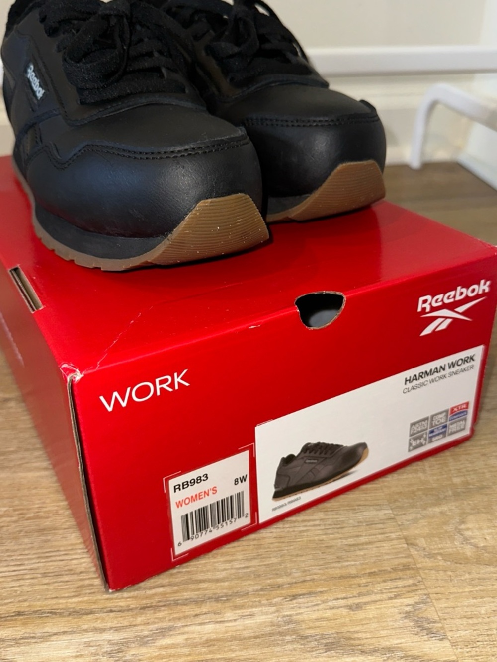 Reebok Harman Work Composite Toe Slip Resistant Women's 8W ASTM F2413 RB983